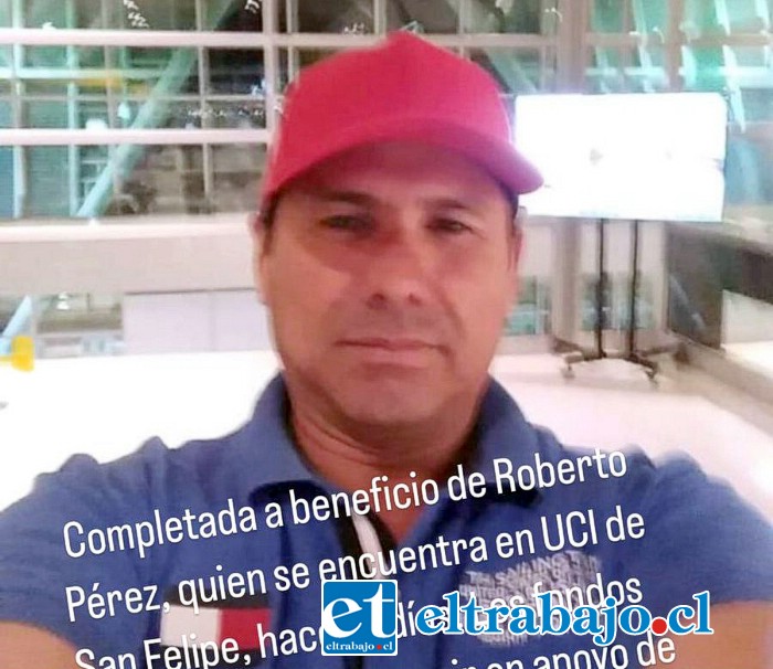 Roberto Pérez Orozco se encuentra actualmente internado en la UCI del San Camilo.