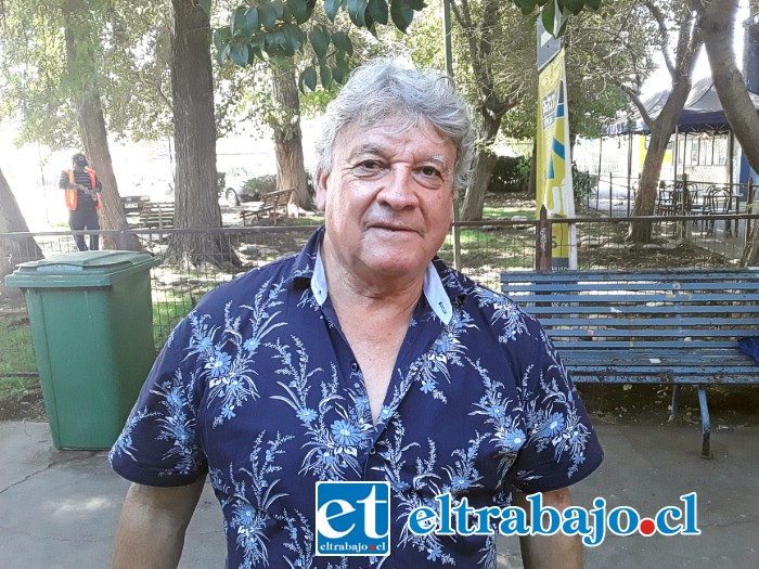 Hernán Gonzalez Figari, ex funcionarios municipal que está pensionado hoy en día, otrora hombre operativo de la Municipalidad de San Felipe durante el mandato de Jaime Amar.