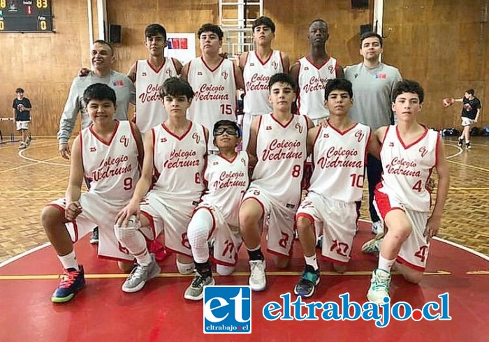 Colegio Vedruna es favorito para quedarse con una de las categorías en el baloncesto en la competencia escolar.