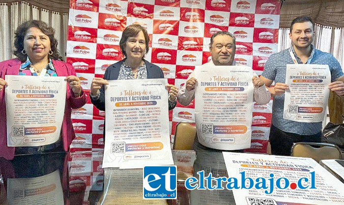 Este lunes se realizó el lanzamiento del programa de talleres deportivos del municipio local.