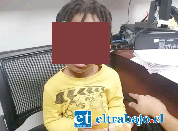 La pequeña niña de nacionalidad haitiana, fue encontrada sana y salva.