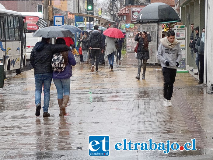 Es de esperar que esta vez llegue abundante agua, al menos el fin de semana ya que este miércoles solo se esperan algunos pocos milímetros. (Foto archivo)