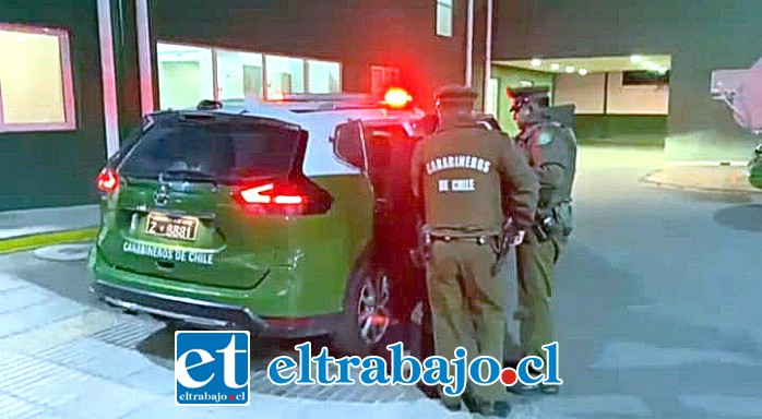 Carabineros detuvo a dos delincuentes por robo en lugar habitado en Catemu.