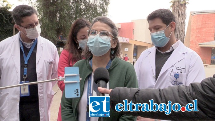 Doctora Carmen Meléndez, subdirectora de Gestión Asistencial del Servicio de Salud Aconcagua.