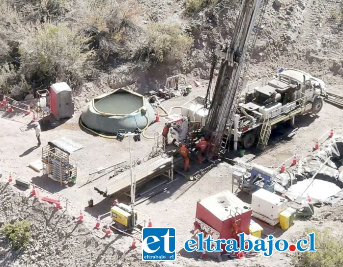 Una vez más la empresa minera tiene autorización para retomar las labores de sondaje.