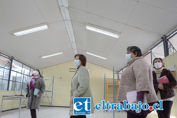 La DAEM anticipó que a pesar de que aún faltan algunas terminaciones, los trabajos permitirán restablecer el servicio de alimentación en cuanto la Autoridad Sanitaria así lo determine.