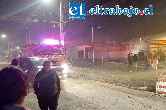 Sobre carga de estufas a leña generó dos alarmas de incendio en San Felipe. (Imagen archivo).