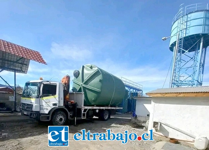 APR o Servicio Sanitario Rural de Quebrada Herrera. (Foto de archivo).