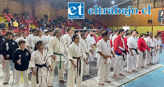 Participantes Open Kyokushin.