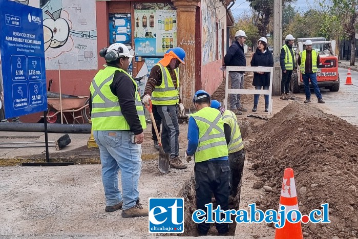 En la etapa final se encuentra el proyecto de renovación de redes en San Felipe. (Archivo)