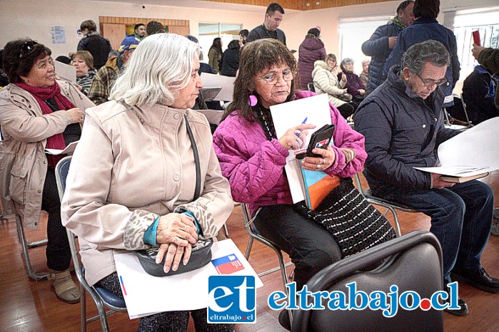 Dirigentes y representantes de uniones comunales y clubes de adultos mayores de las provincias de Los Andes y San Felipe participaron de la ceremonia.