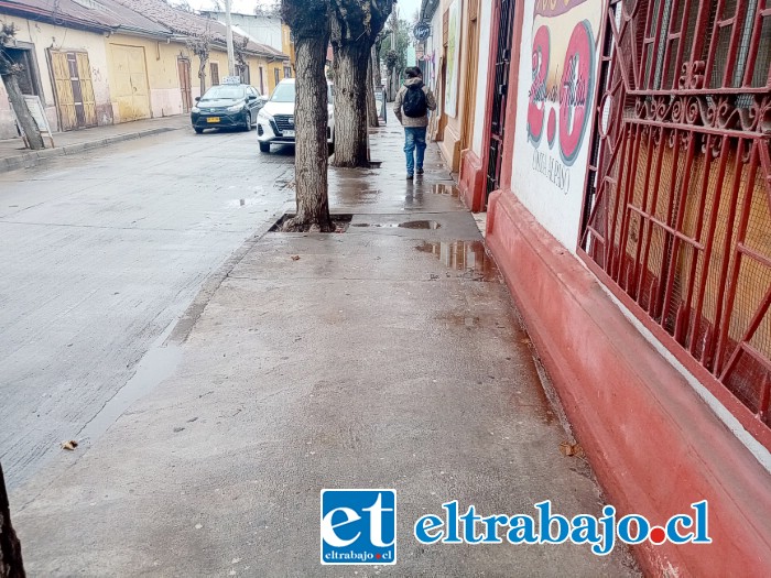 La lluvia superó con creces la cifra estimada, cayendo 11 milímetros en San Felipe.