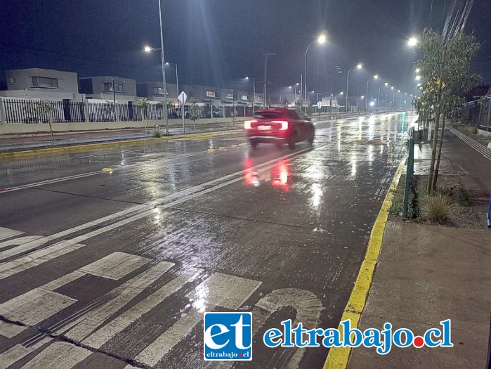 Unos escasos pero reconfortantes 10.6 milímetros arrojó la lluvia del fin de semana en San Felipe.