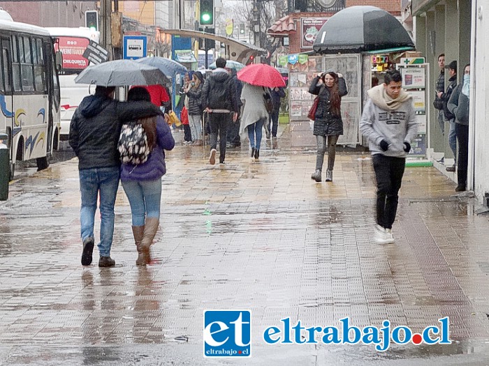 Aunque el pronóstico anuncia lluvia para hoy martes, se estima que caería un milímetro, lo que resultaría en una lluvia casi imperceptible.