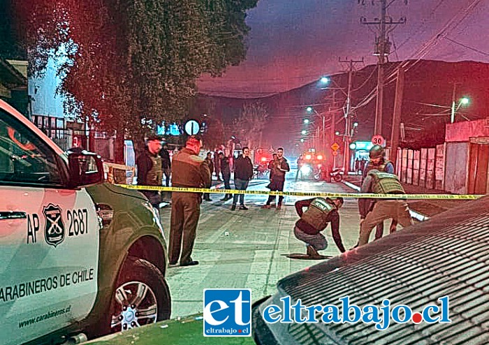 Carabineros detuvo a tres delincuentes por secuestro y homicidio frustrado contra el personal policial.