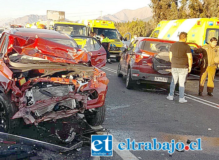 Choque frontal dejó una persona fallecida en la ruta 60 CH en Panquehue.