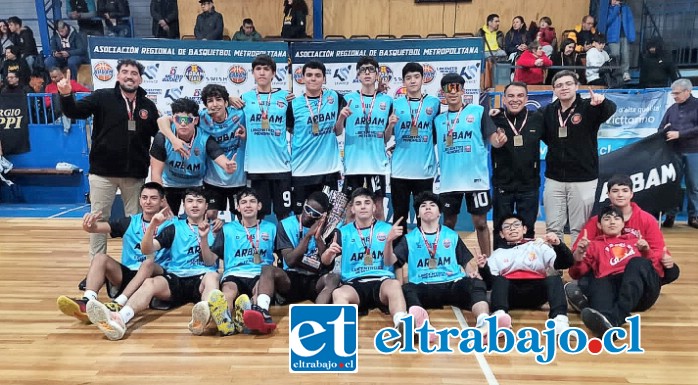 San Felipe Basket es el monarca de la serie U-15 de la Libcentro Menores.