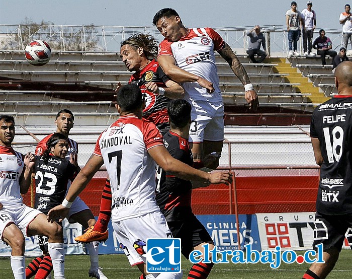 Unión San Felipe superó a Rangers en todas las facetas del juego. (Foto: Jaime Gómez Corales)