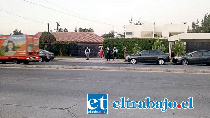 En una casa de la Villa Aconcagua fueron detenidos Rodrigo Astorga y Patricia Bustamante, acusados del homicidio de un hombre en la Villa Departamental.