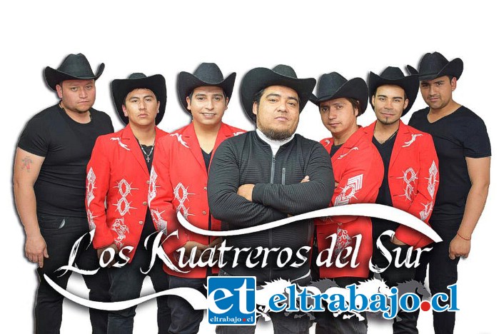 ‘Los Kuatreros del Sur’ serán parte del show que tendrá lugar en Curimón.