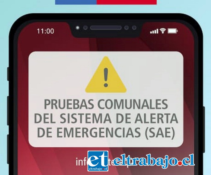 La prueba se realizará vía mensaje de texto a nuestros celulares.