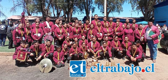 La Banda Comunal de Panquehue se tituló Campeón Nacional en la categoría de Enseñanza Básica en el Concurso Nacional Compases de América efectuado el fin de semana en Calama.