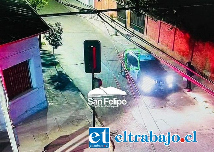 Este fue el sujeto que fue detenido el pasado lunes. (Foto Municipalidad de San Felipe).