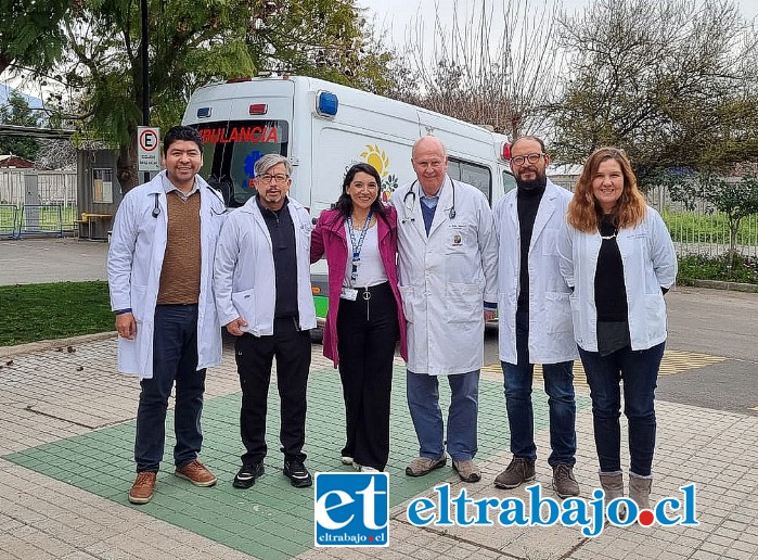 Tres cardiólogos y dos psiquiatras atendieron durante toda la mañana del sábado a 44 pacientes de la comuna de Santa María.