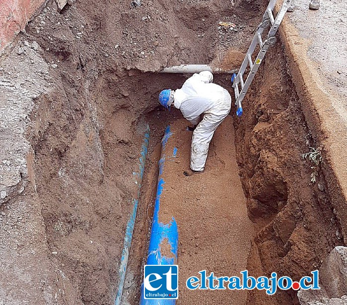 Para la conexión de estas obras, durante la jornada de este jueves y madrugada del viernes se realizó un corte programado en algunos sectores de San Felipe.