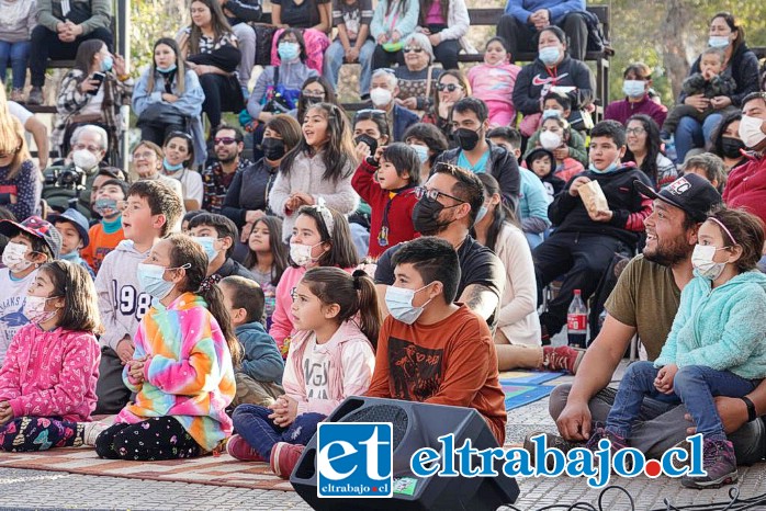 En su edición del año pasado, el festival acaparó gran cantidad de público que disfrutó intensamente del espectáculo. (Archivo 2022)