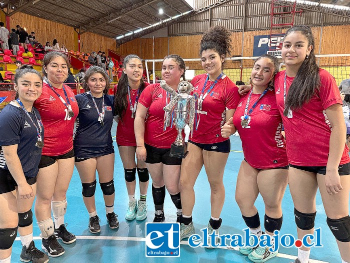 Las deportistas sanfelipeñas se coronaron campeonas regionales de los Juegos Deportivos Escolares este miércoles.