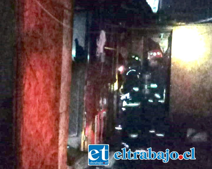 Dos mujeres fallecieron en un nuevo incendio en la toma de San Felipe.