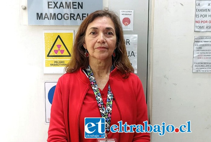 Rina Torres, matrona, encargada de la Unidad de la Mujer y directora técnica de la sala de mamógrafo.