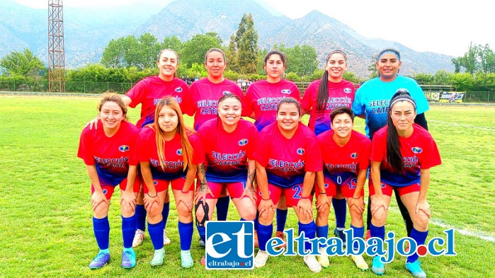 La selección de Catemu no pudo acceder a la fase de semifinales del Regional de mujeres.