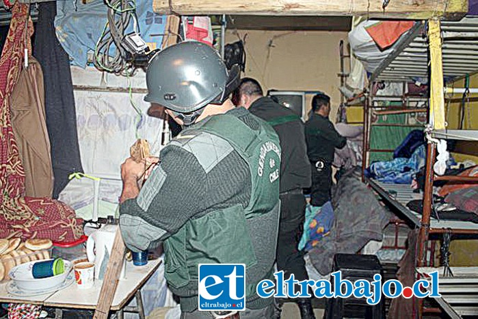 Personal del Centro de Cumplimiento Penitenciario de San Felipe participó en un registro y allanamiento la semana pasada, logrando incautar una serie de elementos prohibidos por la administración penitenciaria. (Foto archivo)