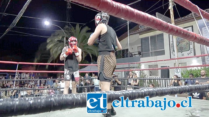 La velada de boxeo se llevó a cabo en Santa María.