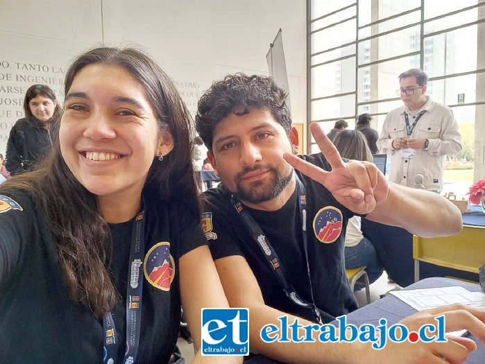 Paula Navia, estudiante sanfelipeña de quinto año, de la carrera Ingeniería Civil Mecánica.