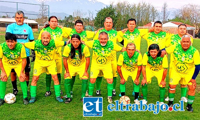 Unión Delicias es el campeón de la serie +45 de la Asociación de Fútbol local.