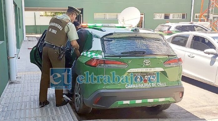 Este es uno de los delincuentes detenidos en el robo al conductor de Uber en San Felipe.