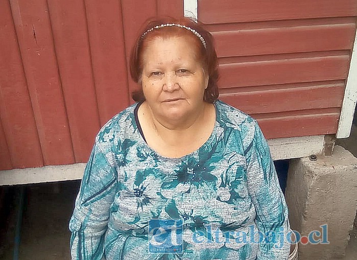 La señora Miriam González González, pensionada que necesita reunir casi 500 mil pesos para realizarse exámenes.