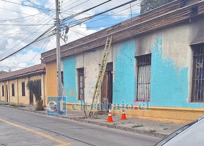 Casa de San Martín funcionaba como casa de acogida para mujeres.