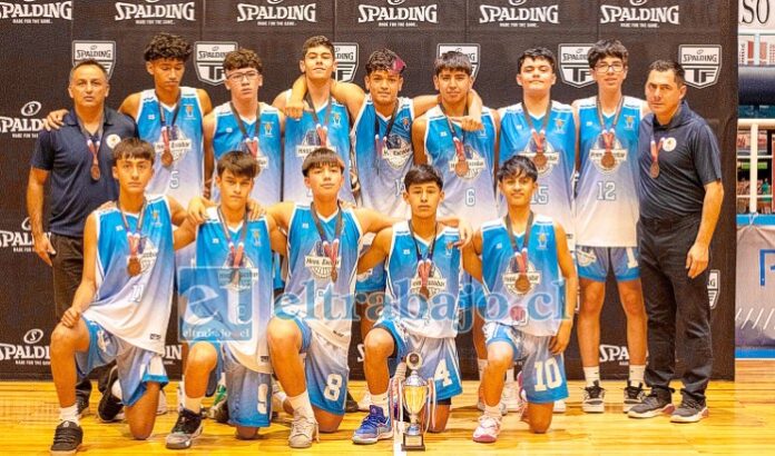 La selección de la Abar subió al tercer lugar del podio en el Nacional Masculino Sub- 14.