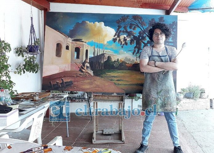 Hosmán Valentino, licenciado en Artes Visuales con mención en Grabado y profesor de Artes Visuales de la Escuela República Argentina de San Felipe, expondrá la muestra ‘Resquicio y Reminiscencia’ en Centro de Artes y Oficios Almendral desde este viernes.