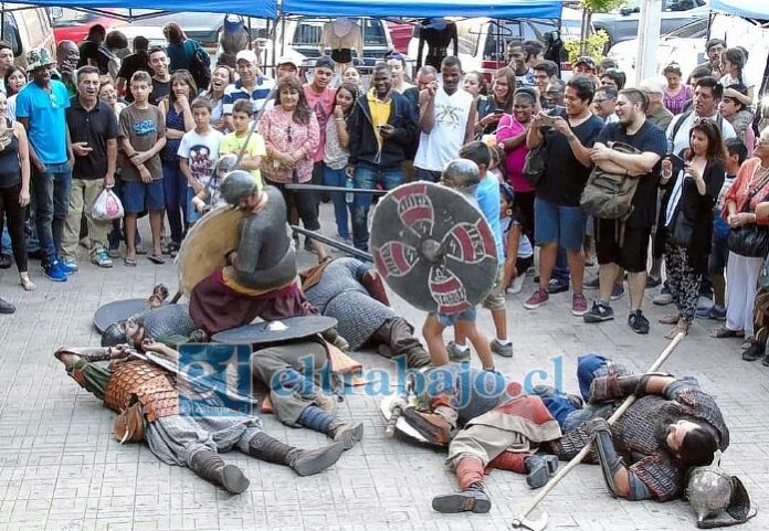 Los trajes personificados a la época antigua son una de las tradiciones del evento.