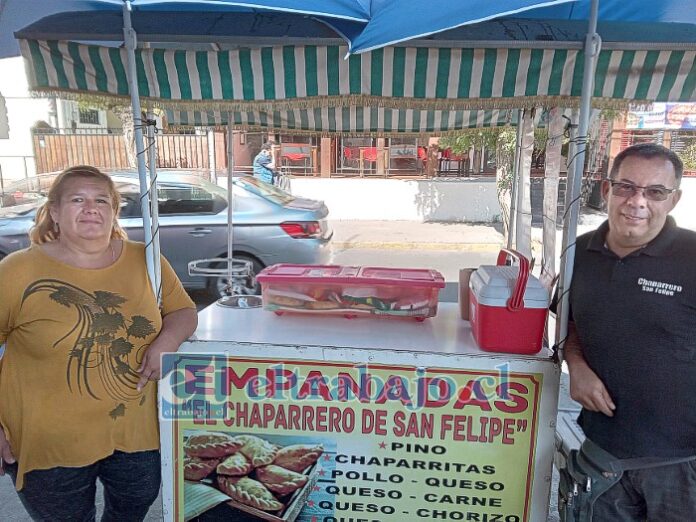 Y pensar que de acá parte todo, del carro de venta de empanadas.