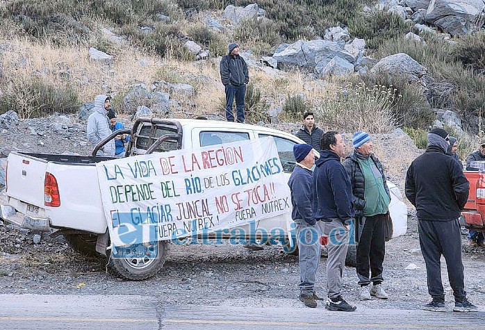Agrupaciones ambientalistas se han manifestado en contra de la minera. 