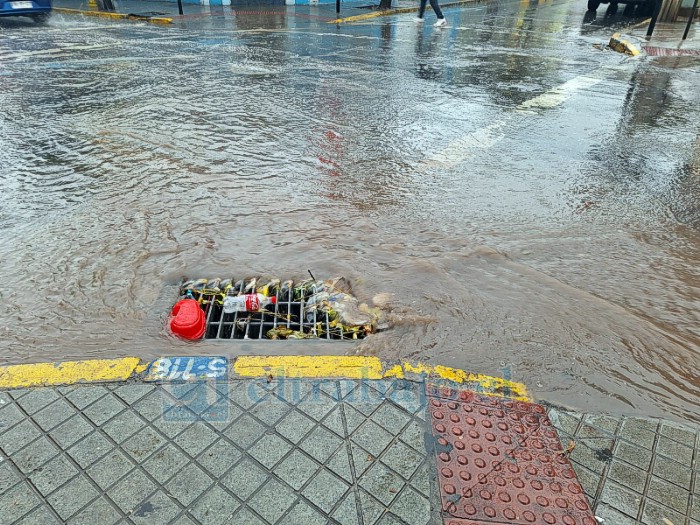 Así estaban las calles del damero central.