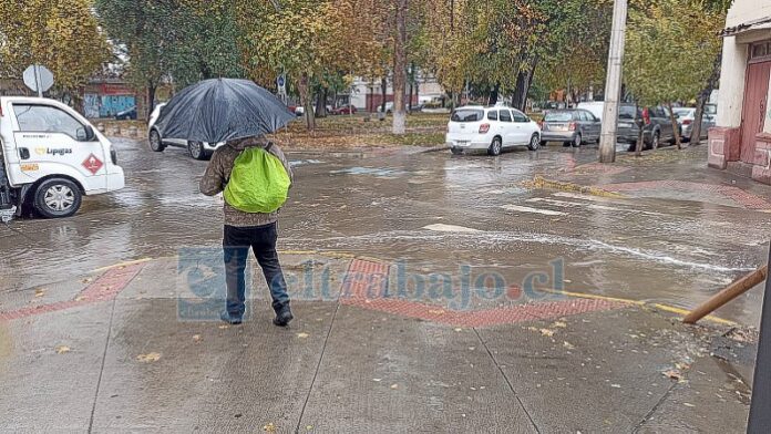 El frío y la lluvia han estado presente esta semana en el Valle del Aconcagua.