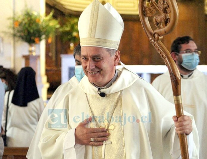 Monseñor Gonzalo Bravo, obispo de la Diócesis de San Felipe.