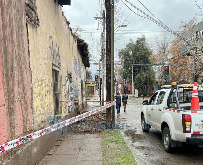 Desprendimiento en Traslaviña con Chacabuco.